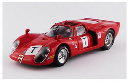 Alfa Romeo 33.2 - Bianchi/Zeccoli/Grosselin/Trösch - Test Le Mans 1968 #T - Best Model - Best Model