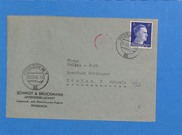 Allemagne Reich 1943 Lettre De Pforzheim à La Suisse, Avec Censure (G3984) - Lettres & Documents