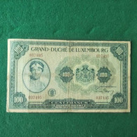 LUSSEMBURGO 100 FRANCS 1944 - Lussemburgo