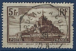 MONT ST MICHEL  N° 260 Obl  MARITIME BORDEAUX A COLON - Used Stamps