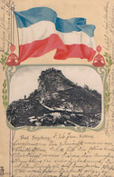 Bad Segeberg. Kalkberg, 1904. (Flagge Von Schlewsig-Holstein). - Bad Segeberg