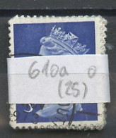 Grande Bretagne - Great Britain - Großbritannien Lot 1970-80 Y&T N°610a - Michel N°566 (o) - Lot De 25 Timbres - Hojas & Múltiples