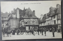 CPA 29 QUIMPER - La Place Terre Aux Ducs - Villard 832 - Précurseur (RARE) - Réf. B 230 - Quimper