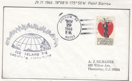 USA Driftstation ICE-ISLAND T-3 Cover Ca  Ice Island T-3 Periode Nov 29 1966  (DR119C) - Stations Scientifiques & Stations Dérivantes Arctiques