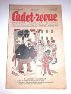 Cadet Revue N° 109 ALAIN SAINT OGAN 1-7-1937 Jean Bart Dieu Des Mers - Sagédition