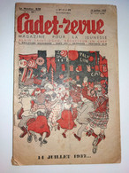 Cadet Revue N° 110 ALAIN SAINT OGAN 14-7-1937 BABY DOLLY Alain DUVAL - Sagédition