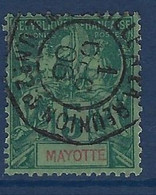 MAYOTTE N° 5  Obl  MARITIME MARSEILLE A LA REUNION - Used Stamps