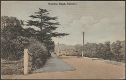 Watford Road, Sudbury, Middlesex, 1923 - FA Keates Postcard - Middlesex