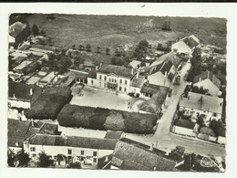 52 . JUZENNECOURT   . VUE GENERALE AU CENTRE L ECOLE ET LA MAIRIE - Juzennecourt