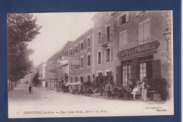 CPA [07] Ardèche > Serrières Commerce Shop écrite - Serrières