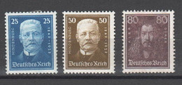 Deutsches Reich , Weimar , 3 Bessere Ungebrauchte Marken - Unused Stamps