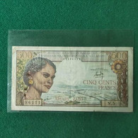 MADAGASCAR 500 Francs 1966 - Madagascar