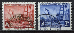 DDR Michel-Nr. 518-519 Tagesstempel - Used Stamps