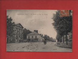 CPA - Noailles  -(Oise) -  La Mairie Et Rue De Paris - Noailles