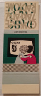 TV,POLAND,POLOGNE,POLISH,GDANSK FACTORY,OLD UNFOLDED MATCHBOX SKILLET - Boites D'allumettes