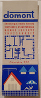 POLAND,POLOGNE,POLISH,GDANSK FACTORY,OLD UNFOLDED MATCHBOX SKILLET - Boites D'allumettes