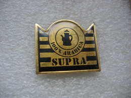 Pin's Café SUPRA, 100% Arabica - Boissons