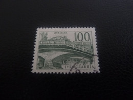 Jyrocnabnja - Ljubliana - Val 100 - Vert - Oblitéré - Année 1961 - - Used Stamps