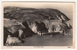 SARK Postcard - The Harbour From The Air - Unused - Sark
