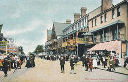 Pier Avenue Clacton On Sea  Chemist  Hand Colored - Clacton On Sea