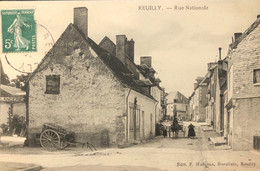 Carte Postale - Reuilly, Rue Nationale - Other Municipalities