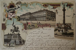 Bruxelles // Litho Souvenir De Bruxelles No 1. 1901 - Sonstige & Ohne Zuordnung