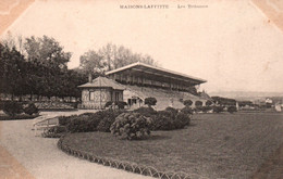 Hippisme - Maisons-Lafitte, Les Tribunes De L'Hippodrome - Carte Non Circulée - Hípica