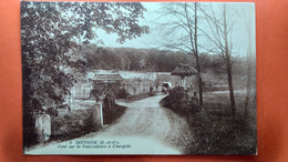 CPA (78) Septeuil .Pont Sur La Vaucouleurs à Courgent.  (T.195) - Septeuil