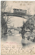 ORBE: Train Sur Pont 1900 - Orbe