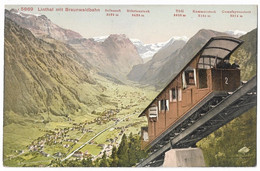 BRAUNWALDBAHN: Zug Mit Lintthal ~1910 - Braunwald