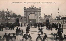 Hippisme - Bordeaux - Les Quinconces Pendant Le Concours Hippique - Carte C.C. N° 124 Non Circulée - Horse Show