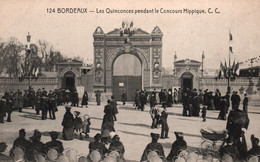 Hippisme - Bordeaux - Les Quinconces Pendant Le Concours Hippique - Carte C.C. N° 124 Non Circulée - Paardensport