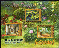 Nouvelle Calédonie B.F.  N° 33 XX Le Salon Du Timbre 2004, Le Bloc Sans Charnière, TB - Blokken & Velletjes