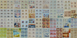 1,006 Diff. Mint Topical Miniature & Souvenir Sheets MNH Lot Composition WORLDWIDE Updated 2021 Collection Lot (**) - Lots & Kiloware (min. 1000 Stück)