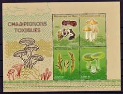 Mali 2015 M/S - Mushrooms MNH ** - Paddestoelen