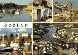 CPSM 29 CLOHARS CARNOET LE PORT DE DOELAN MULTI VUES - Clohars-Carnoët