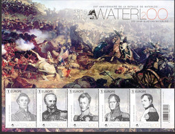 OCB Nr 4532/36 Waterloo Napoleon Napoleone Blucher Ney MNH !! - Sonstige & Ohne Zuordnung