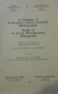 België En De Eerste Wereldoorlog Bibliografie - Door P. Philippe Ea - 1987 - WO I - Oorlog - War 1914-18