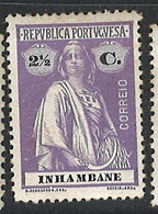 Portugal Mozambique Inhambane 1914 Condition MH OG #76 - Inhambane