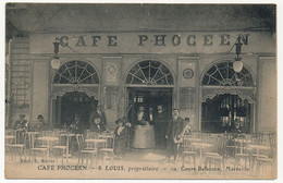CPA - MARSEILLE (B Du R) - Café Phocéen - 10 Cours Belsunce (S.Louis Propriétaire) - Canebière, Centre Ville