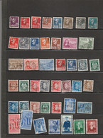 Norvège  - Lot Collection 44 Timbres  Oblitérés à Partir 1926  Tous états Voir Scan - Collections