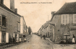 Chatillon-sur-marne - La Fontaine Corbillo - Châtillon-sur-Marne