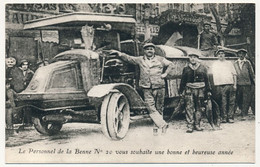 CPA - MARSEILLE (B Du R) - Le Personnel De La Benne N°20 Vous Souhaite Une Bonne Et Heureuse Année - REPRODUCTION - Canebière, Centre Ville