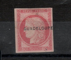 Guadeloupe- Céres  _ (1880 ) N°13 Belle Marge - Altri & Non Classificati