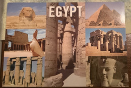 ÉGYPTE - Pyramides - Sphinx- Temple - Abu Simbel Temples