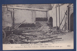 CPA [51] Marne > Ay En Champagne événements Viticoles 1911 Non Circulé - Ay En Champagne