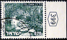 Israel - 1973 - Mi:IL 598x, Sn:IL 464A, Yt:IL 532 O - Look Scan - Used Stamps (without Tabs)
