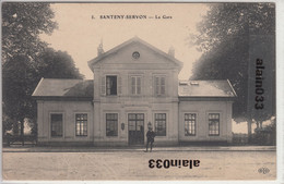 94 Santeny Servon La Gare, Belle Carte, Pas Vue Sur Delcampe - Santeny