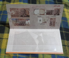 MAROC : Pochette (Vide) En Carton Pour Billet De 100 Dirhams 1987 - Marocco