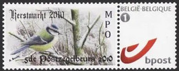 DUOSTAMP** / MYSTAMP** - M.P.O. - Mésange Bleue / Blauwe Mees / Blaumeise / Blue Tit - BUZIN - Kerstmarkt 2010 - Private Stamps